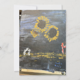 ヒマワリ 招待状