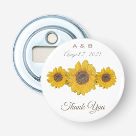 ヒマワリ-結婚式の引き出物  栓抜き