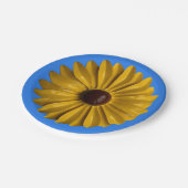 ヒマワリ 花 ピクニック ガーデンパーティー フラワーズ ペーパープレート (アングル)