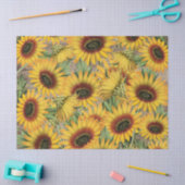 ヒマワリ 薄葉紙 (クラフト)