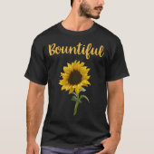 ヒマワリ – Boutiful Tシャツ (正面)