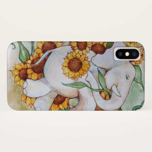 ヒマワリ Case-Mate iPhoneケース (裏面(横))