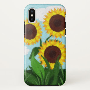 ヒマワリ iPhone X ケース