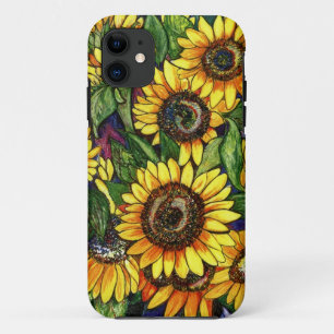 ヒマワリ iPhone 11 ケース