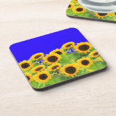 ヒマワリ – Freedom Ukraine平和ウクライナ国旗 コースター (左側)