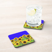 ヒマワリ – Freedom Ukraine平和ウクライナ国旗 コースター (右側)