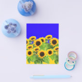 ヒマワリ – Freedom Ukraine平和ウクライナ国旗 チラシ (シングル)
