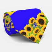 ヒマワリ – Freedom Ukraine平和ウクライナ国旗 ネクタイ (ロール)