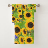 ヒマワリ – Freedom Ukraine平和ウクライナ国旗 バスタオルセット (インサイチュ)
