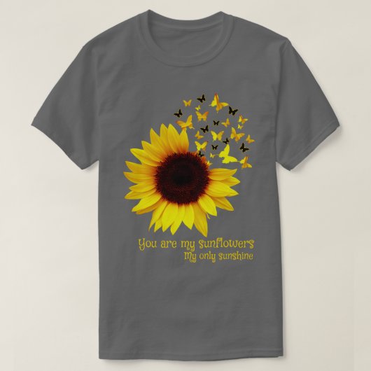 ヒマワリ Tシャツ (デザイン正面)