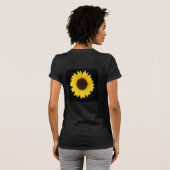 ヒマワリ Tシャツ (裏面フル)