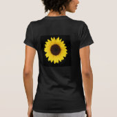 ヒマワリ Tシャツ (裏面)