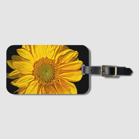 ヒマワリbcltcnm ラゲッジタグ (正面横)