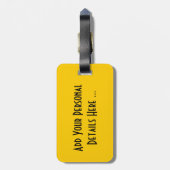 ヒマワリcd ltcnm ラゲッジタグ (裏面縦)