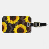 ヒマワリLovin ラゲッジタグ (正面横)