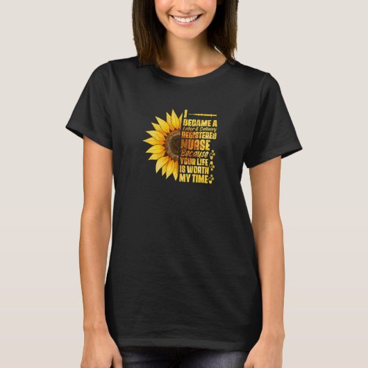 ヒマワリNp医療看護がナース法 Tシャツ (正面)