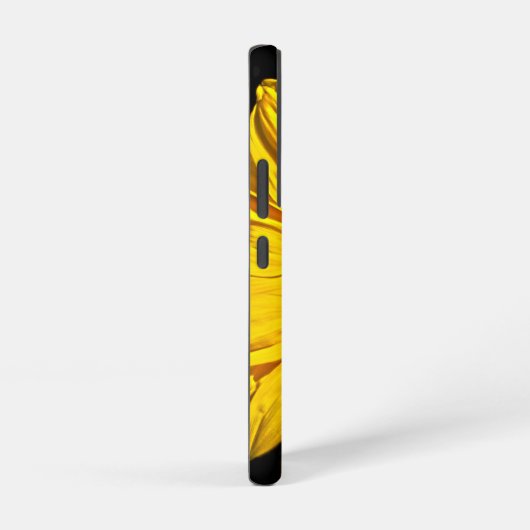 ヒマワリsgcna samsung galaxyケース (右側面)