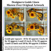 ヒマワリStilettoヒールアートDT3Lデコページ 薄葉紙