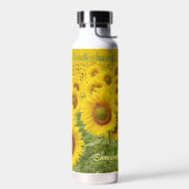 ヒマワリThor銅の真空断熱 ウォーターボトル (左面)