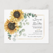 ヒマワールユーカリフローラ救ボタニカル 案内ポストカード (正面)