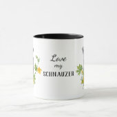 ヒマワールユーカリプスシュナウツァードッグマグ マグカップ (中央)