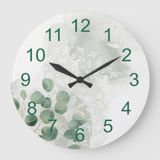 ヒマワ素朴ーホームデコール大時計 ラージ壁時計 (正面)