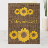 ヒマワ   リトリオン・バラップ名日 カード (正面)