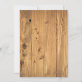 ヒマ素朴ワラ洗礼式の十字架 招待状 (裏面)