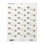 ヒマ素朴ワリ住所 シール (フルシート)