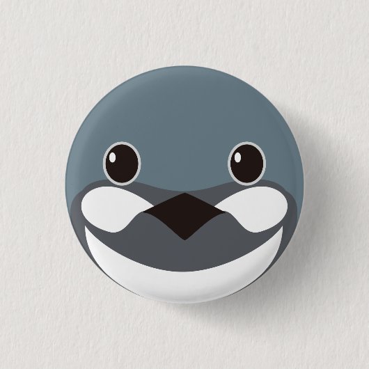 ヒメウズラ(ノーマル)-Quail(normal) 缶バッジ (正面)