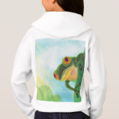 ヒメガエルがサンレイを受ける (裏面)