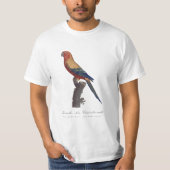 ヒメコンゴウインコ 雄 Aratinga solstitialis Tシャツ (正面)