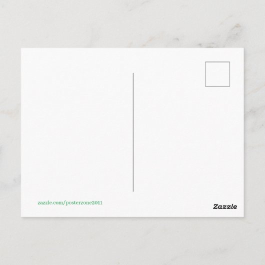 ヒメジカ ポストカード (裏面)