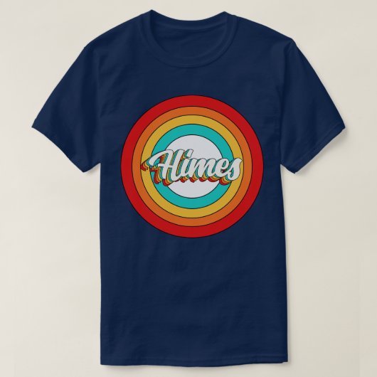 ヒメスネームシャツヴィンテージヒメスサークル Tシャツ (デザイン正面)