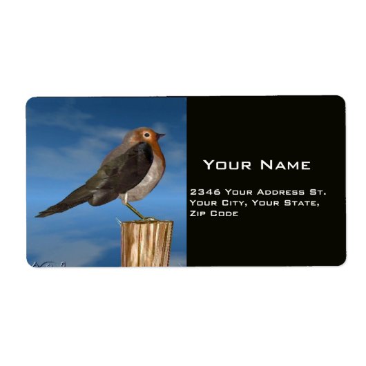 ヒメハチドリ ラベル (正面)