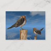 ヒメハチドリ 名刺 (裏面)