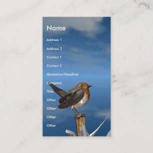 ヒメハチドリ 名刺