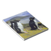 ヒメペンギン (Eudyptes chrysocome) ノートパッド (アングル)