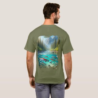 ヒメマス 松の小川 Tシャツ