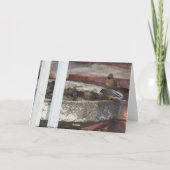 ヒメレンジャクおよびBirdbath カード (裏面)