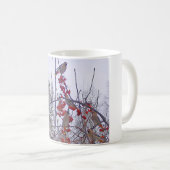 ヒメレンジャクのマグの群 コーヒーマグカップ (正面右)