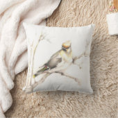 ヒメレンジャクの枕 クッション (ブランケット)