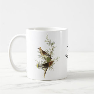 ヒメレンジャク、ジョンAudubon コーヒーマグカップ