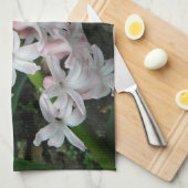 ヒヤシンスのキッチンタオル キッチンタオル (四つ折り)