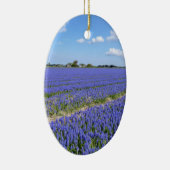 ヒヤシンスの分野 セラミックオーナメント (右)