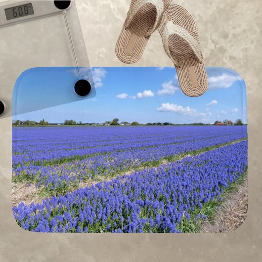 ヒヤシンスの分野 バスマット