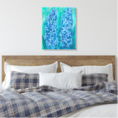 ヒヤシンスの花イースターギフト絵画フローラ キャンバスプリント (インサイチュ (寝室))