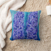 ヒヤシンスの花イースターギフト絵画フローラ クッション (ブランケット)