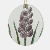ヒヤシンスの花(Johann Michael Selligmann) セラミックオーナメント (左)