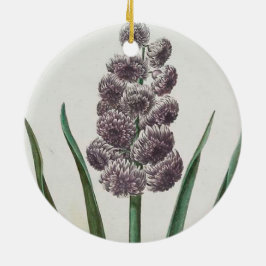 ヒヤシンスの花(Johann Michael Selligmann) セラミックオーナメント